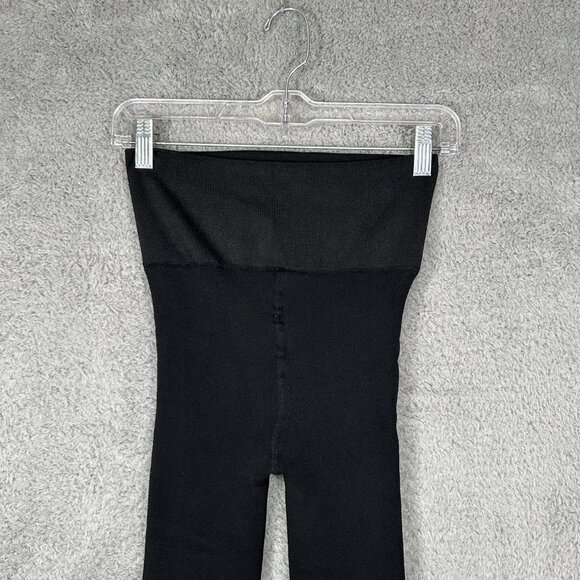 Free Country Leggings Women’s L/XL Thermal Black Fleece Lined - Picture 4 of 12